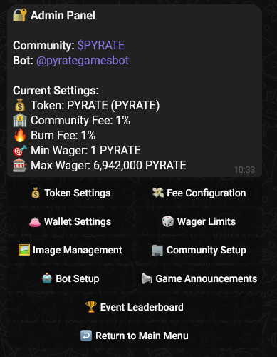 Admin Panel